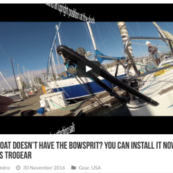 Your boat doesn’t have the Bowsprit? You can install it now, his name is Trogear